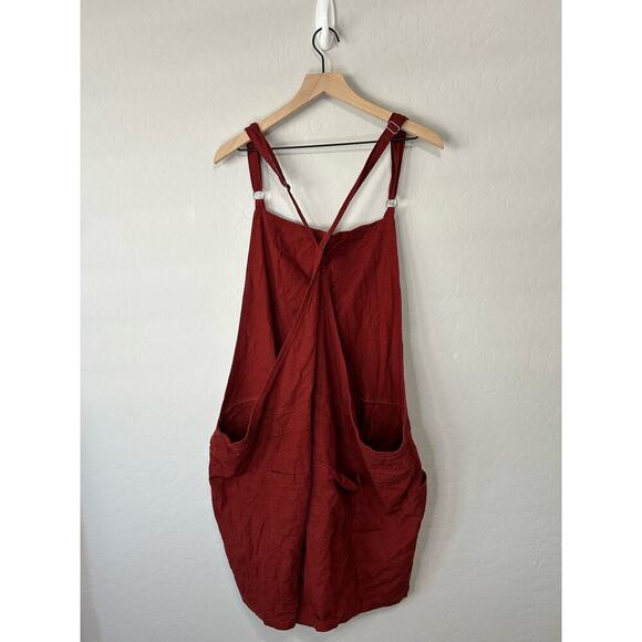 Torrid Short Overalls Linen Blend 4X - Picture 5 of 11